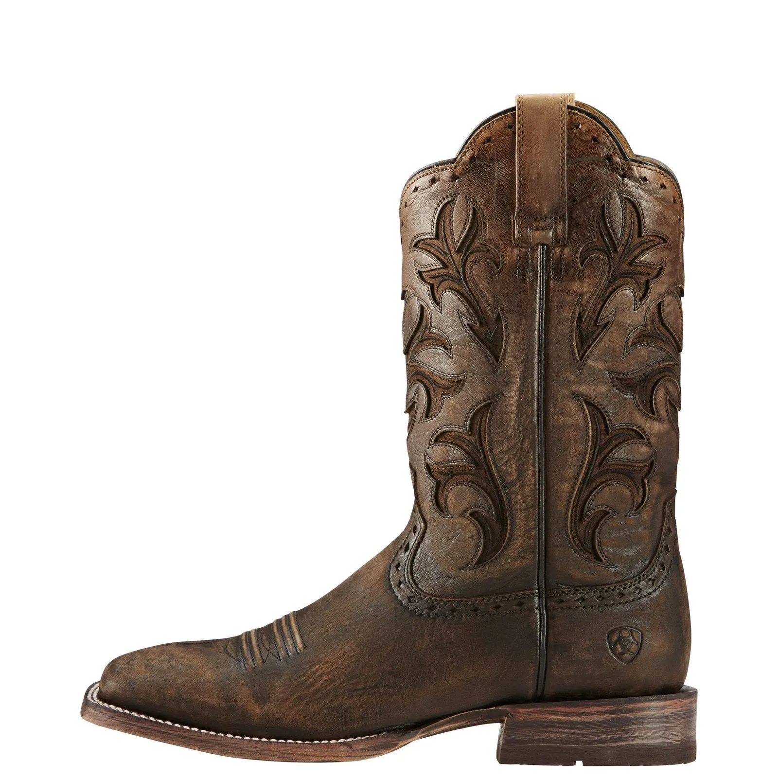 Ariat Ombre Chocolate Cowboss Square Toe Boots