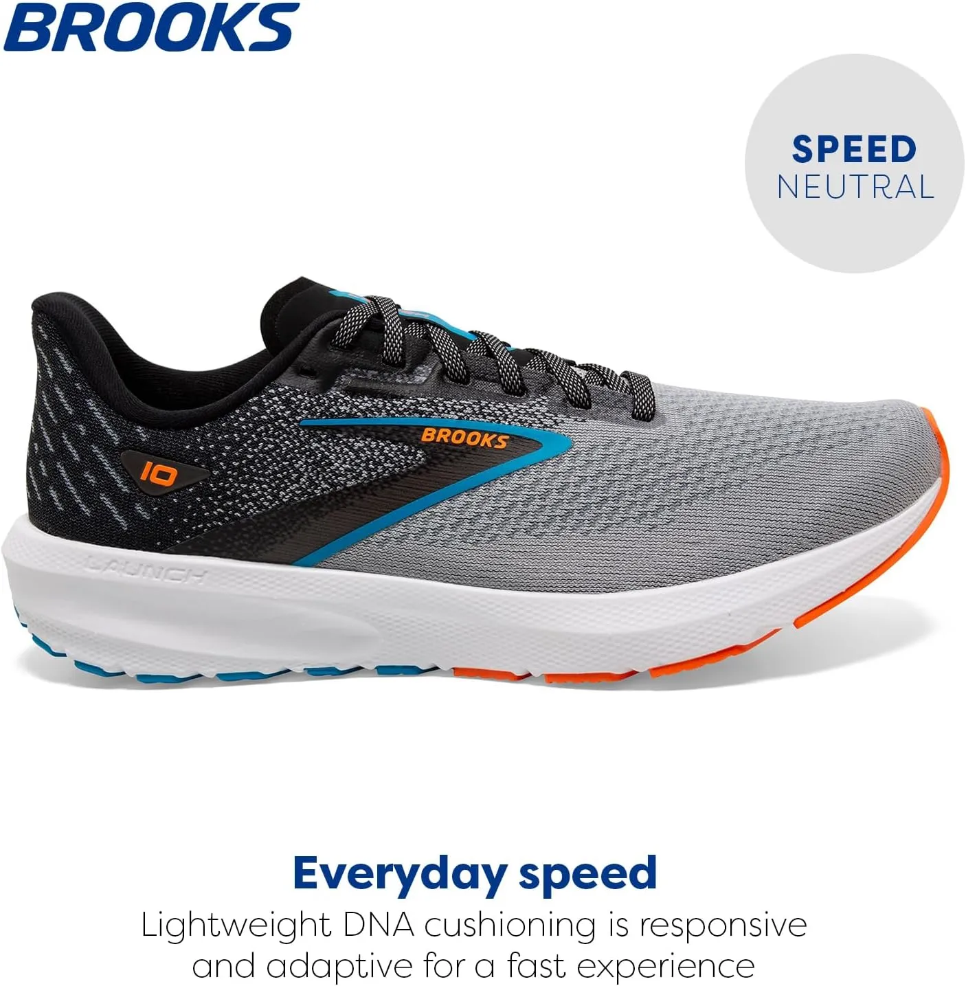 Brooks Men??s Launch 10 Neutral Running Shoe