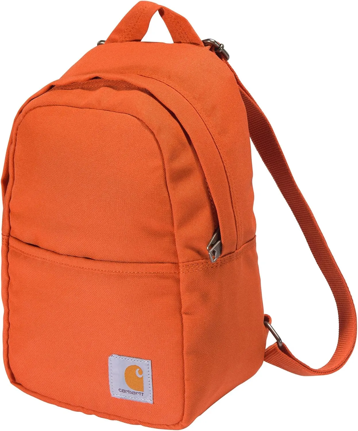 Carhartt Classic Mini Backpack, Water-Resistant Backpack with Adjustable Shoulder Straps, Sunstone