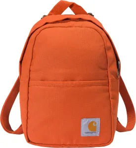 Carhartt Classic Mini Backpack, Water-Resistant Backpack with Adjustable Shoulder Straps, Sunstone
