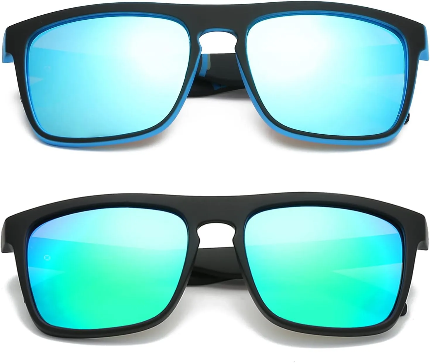DUBERY Classic Polarized Sunglasses for Men Women Retro 100% UV Protection Driving Sun Glasses D731