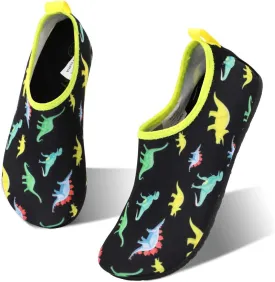 HIITAVE Kids Water Shoes Non-Slip Beach Swim Barefoot Quick Dry Aqua Pool Socks for Boys & Girls Toddler