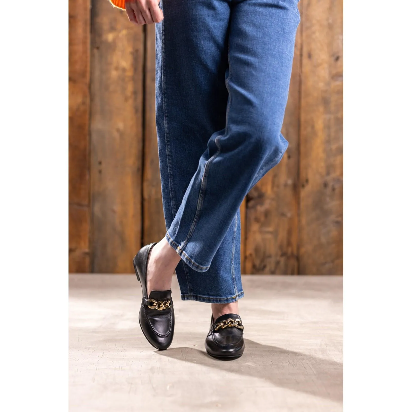 Hush Puppies Harper Chain Loafer Shoes