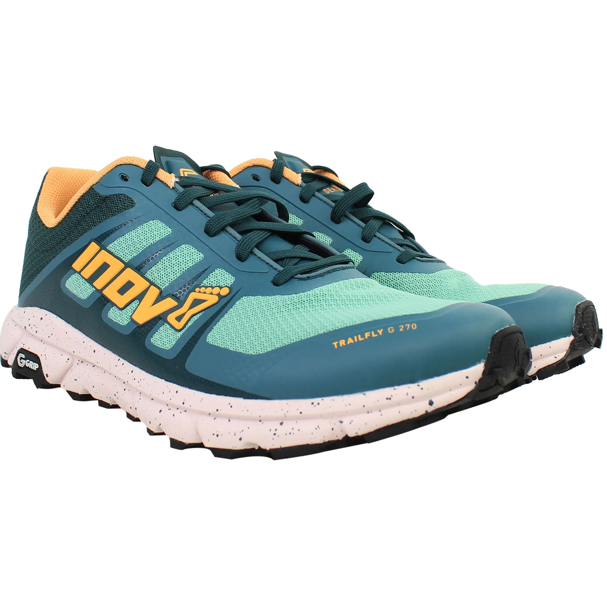 Inov-8 Trailfly G 270 V2 Womens Green Running Shoes