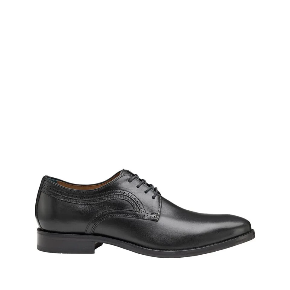 Johnston & Murphy Men's Danridge Plain Dress Shoes- Black