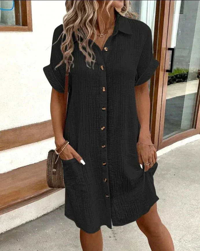 Marites Stylish Polo Summer Dress