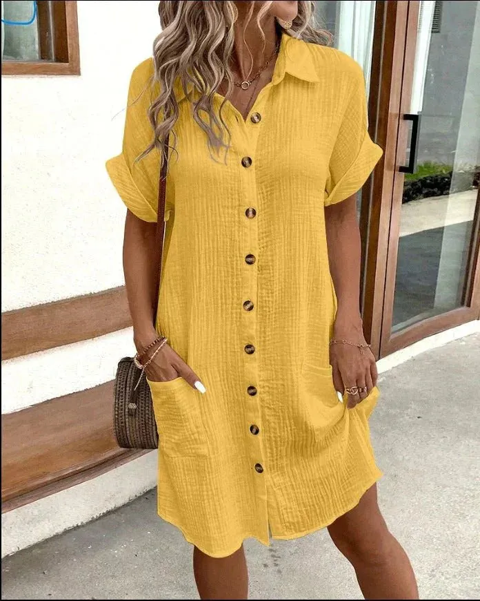 Marites Stylish Polo Summer Dress