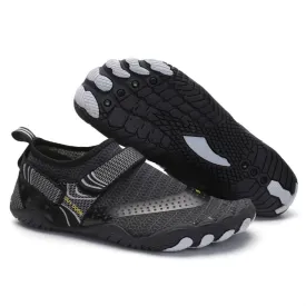 Men’s & Women’s Water Shoes Barefoot Quick Dry Aqua Sports - Black Size EU42 = US8