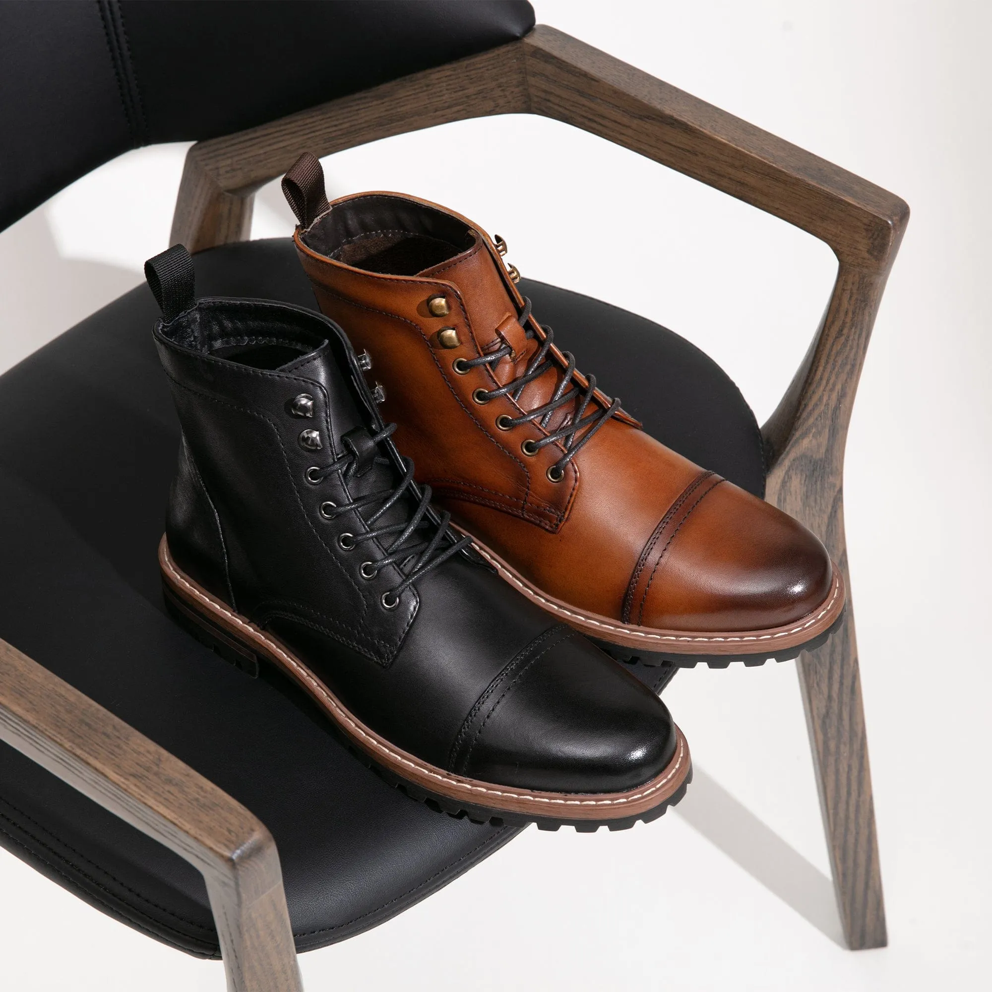 Men‘s Premium Chukka Leather Boots | JOUSEN