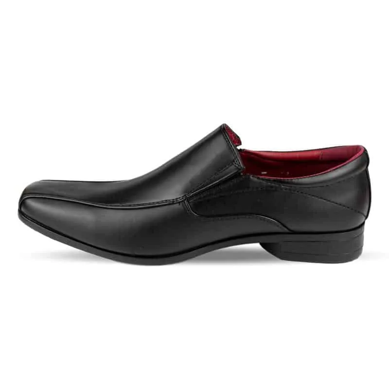 Mens Smart Shoes Slip On in Black