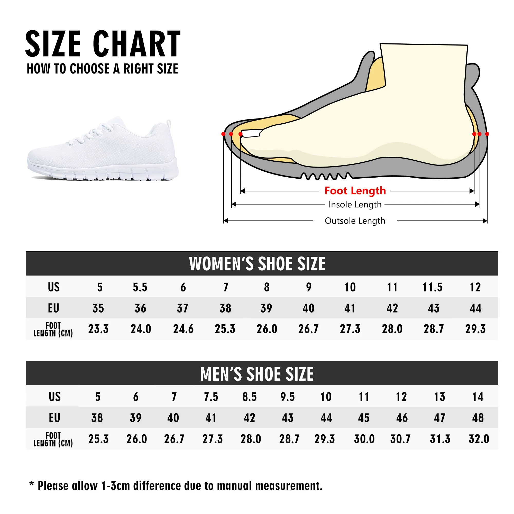 Optometry Eyeglasses Women's Running Shoes
