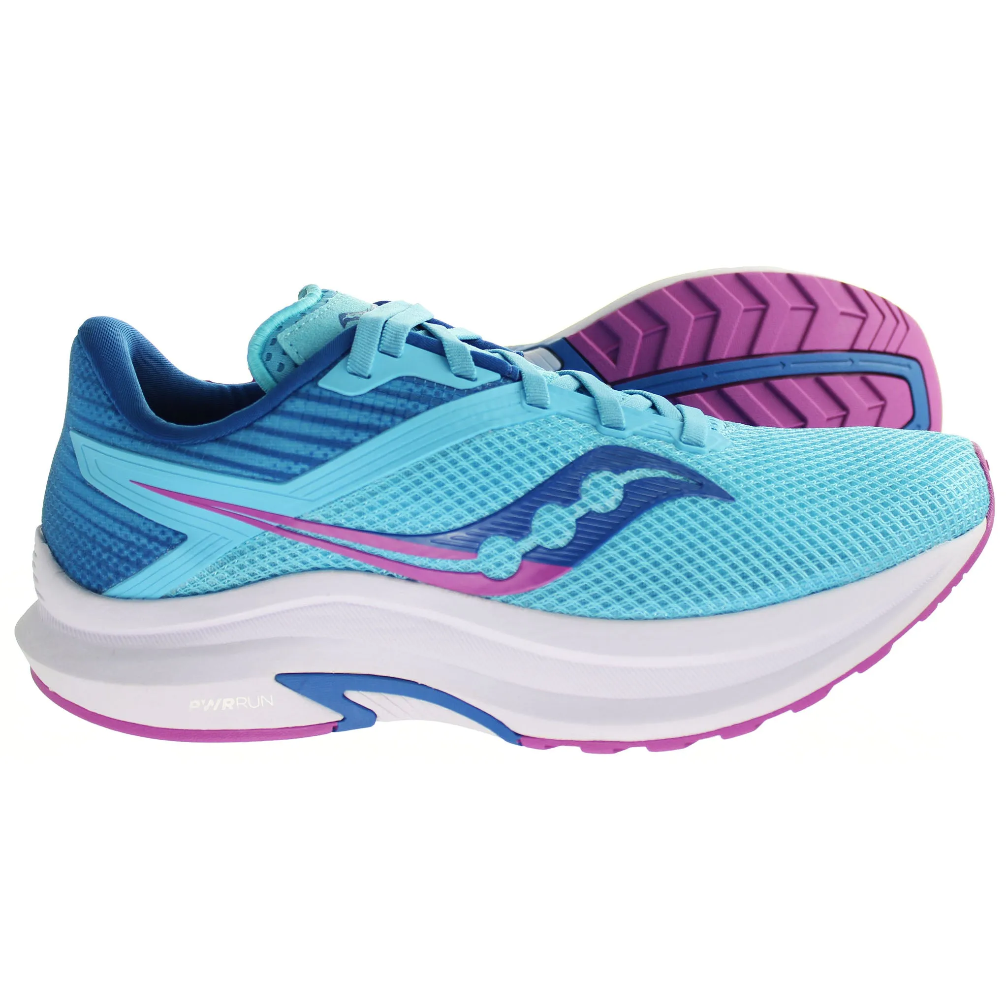 Saucony Axon Womens Blue Running Shoes