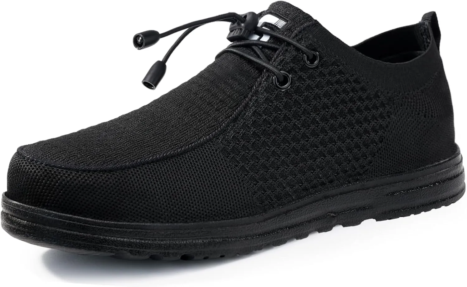Steel Toe Shoes for Men Lightweight Work Shoes Safety Shoes Air Cushioned Steel Toe Sneakers Indestructible Steel Tennis Toe Shoes Construction Industrial Work Safety Sneakers