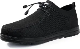 Steel Toe Shoes for Men Lightweight Work Shoes Safety Shoes Air Cushioned Steel Toe Sneakers Indestructible Steel Tennis Toe Shoes Construction Industrial Work Safety Sneakers