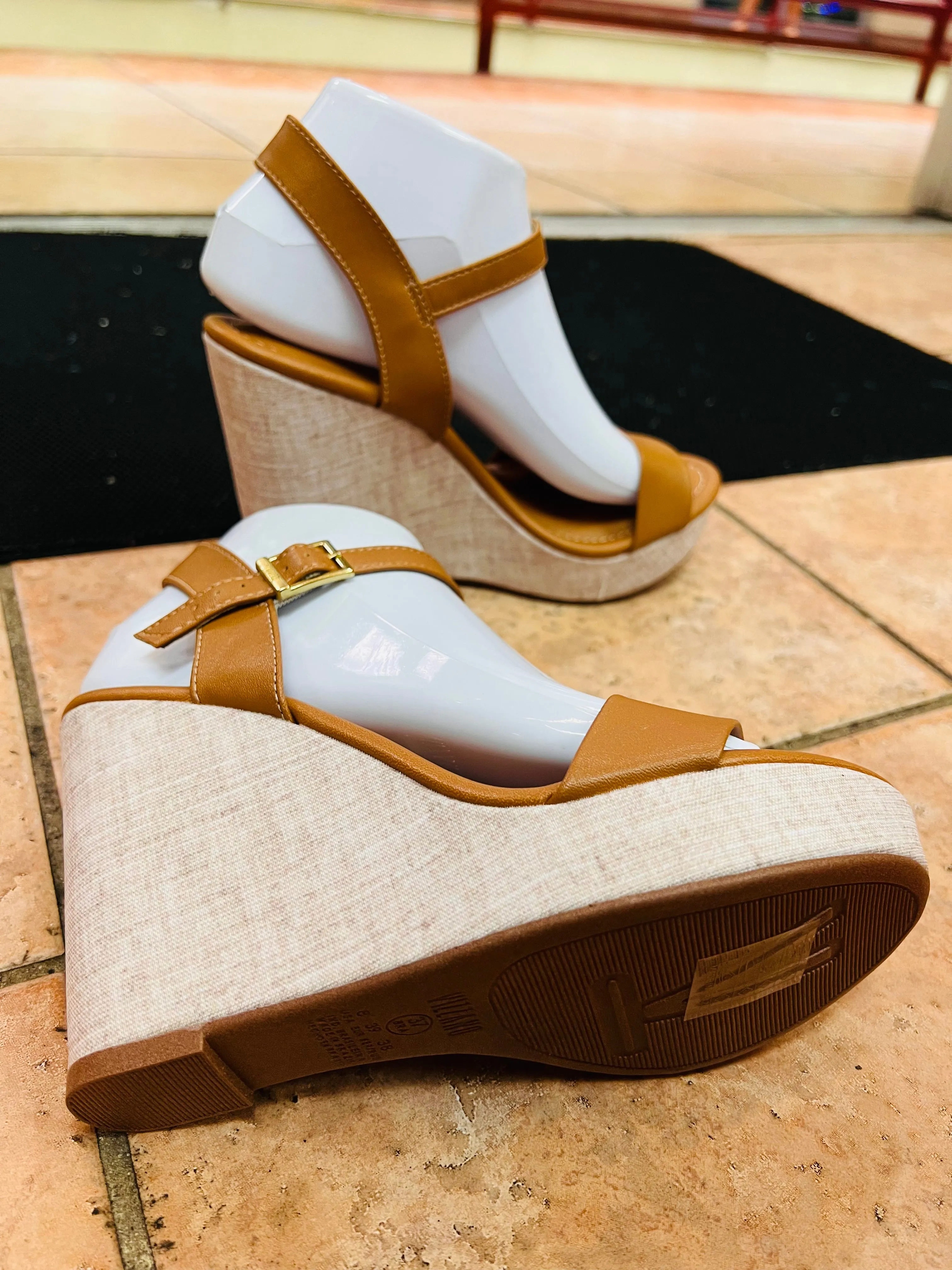 Vizzano Fashionable Women'S Comfort High-Heeled Wedge Sandals (SS)