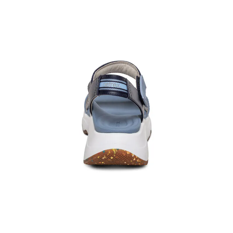 Whit Strappy Sport Sandal in Blue