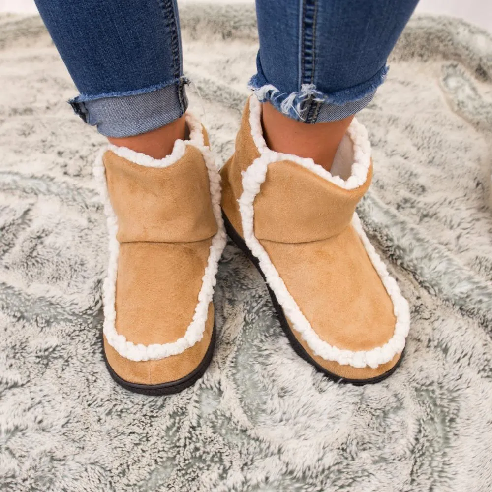 Women’s Microsuede Alex Boot Slippers