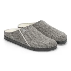 Zermatt Shearling | Wool | Herringbone Gray