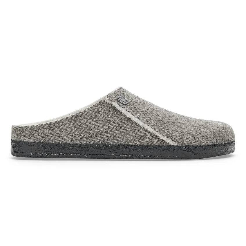 Zermatt Shearling | Wool | Herringbone Gray